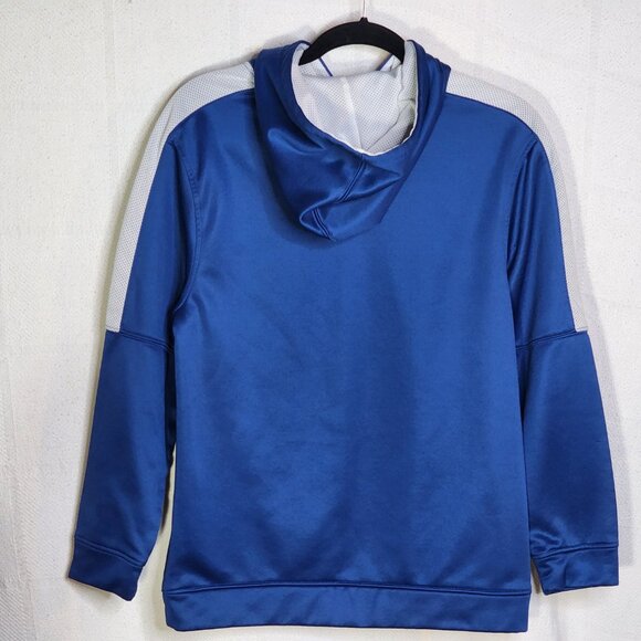 NFL Team Apparel Youth Indianapolis Colts Blue Poly Pull Over Hoodie Size XXL 18 - Picture 13 of 16